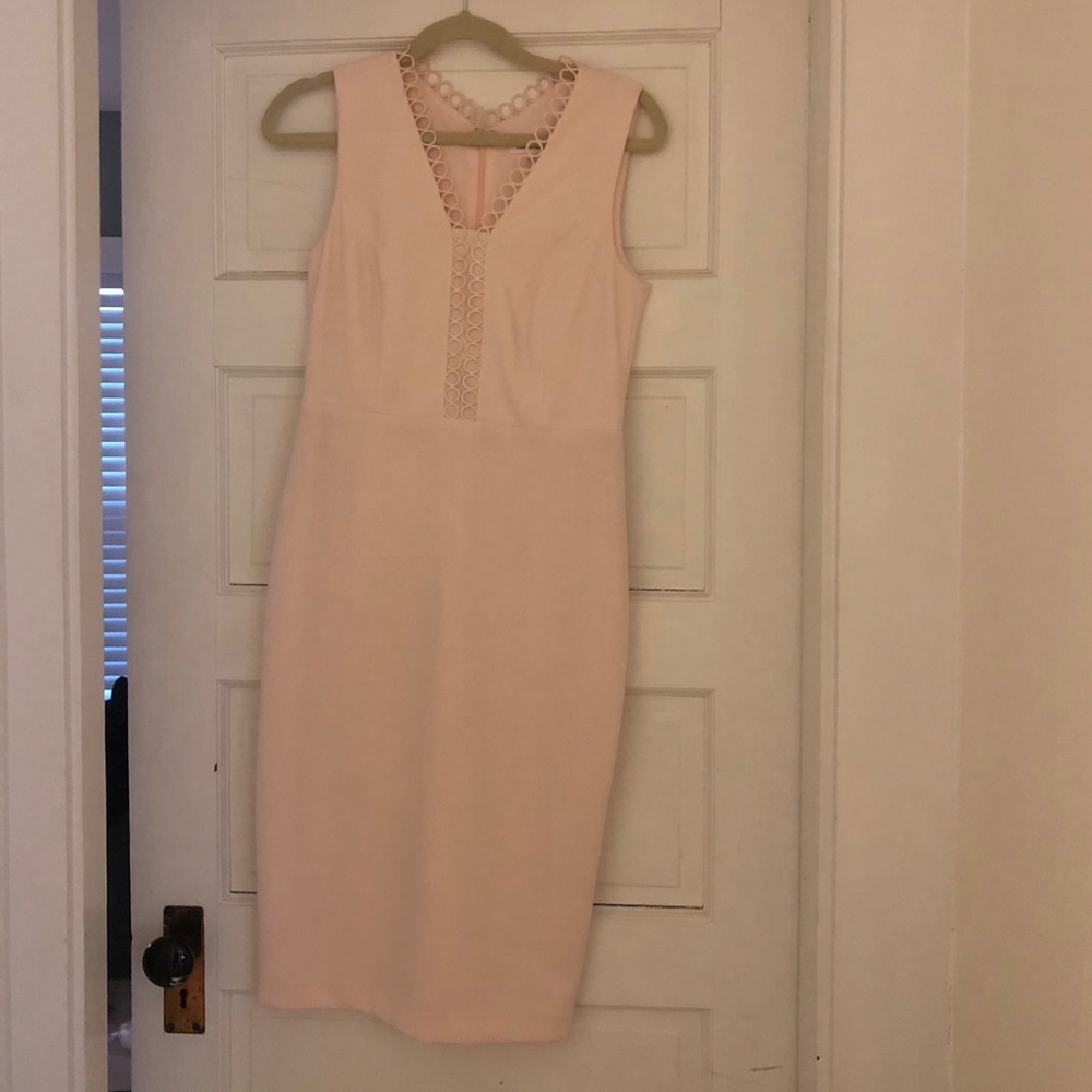 Calvin Klein size 4 light pink dress